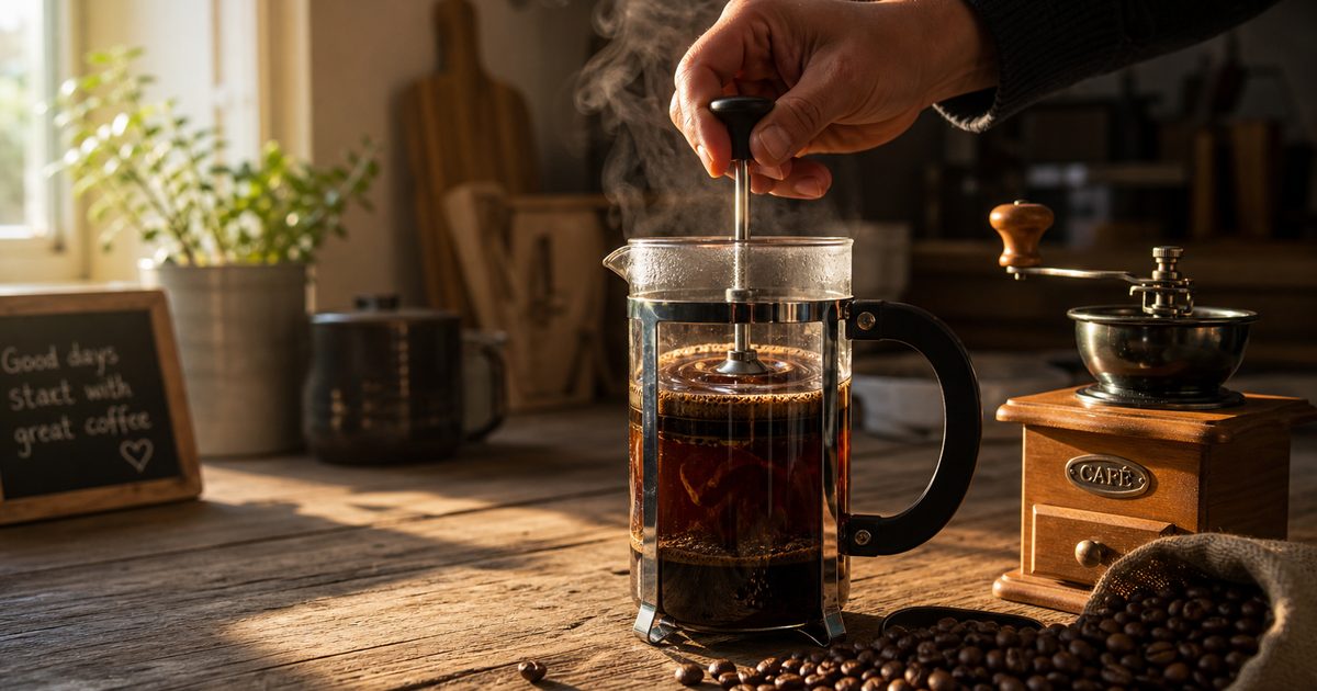 French press: mijn stappenplan voor meer smaak en minder drab