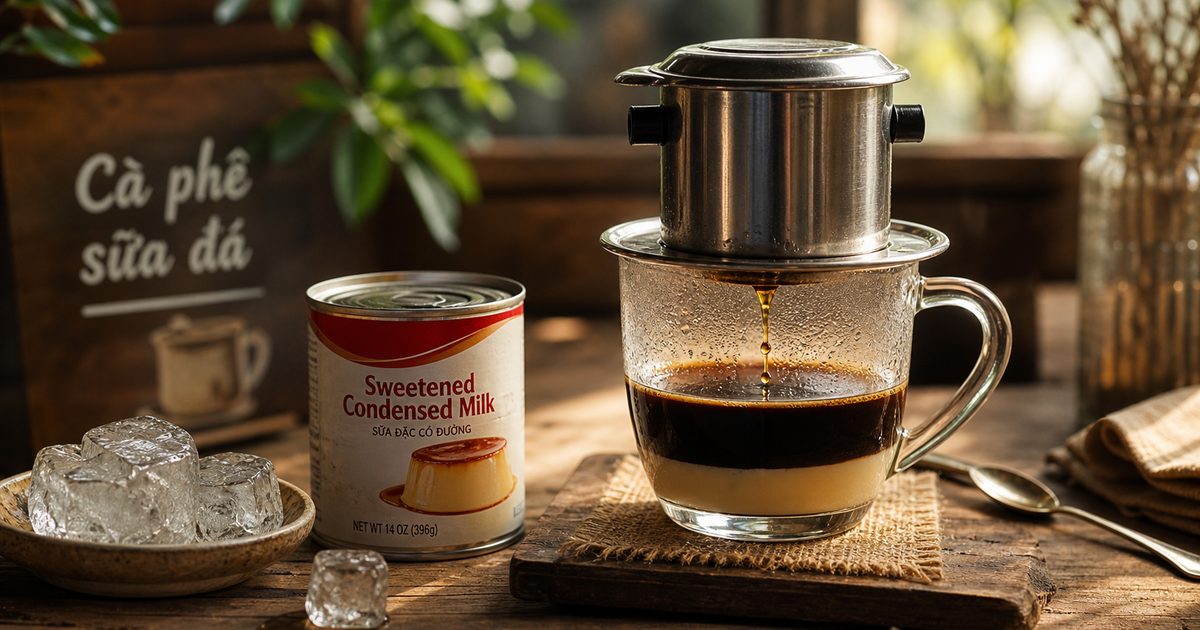 Gecondenseerde melk in koffie: waarom het werkt en in welke koffiedranken het echt tot zijn recht komt