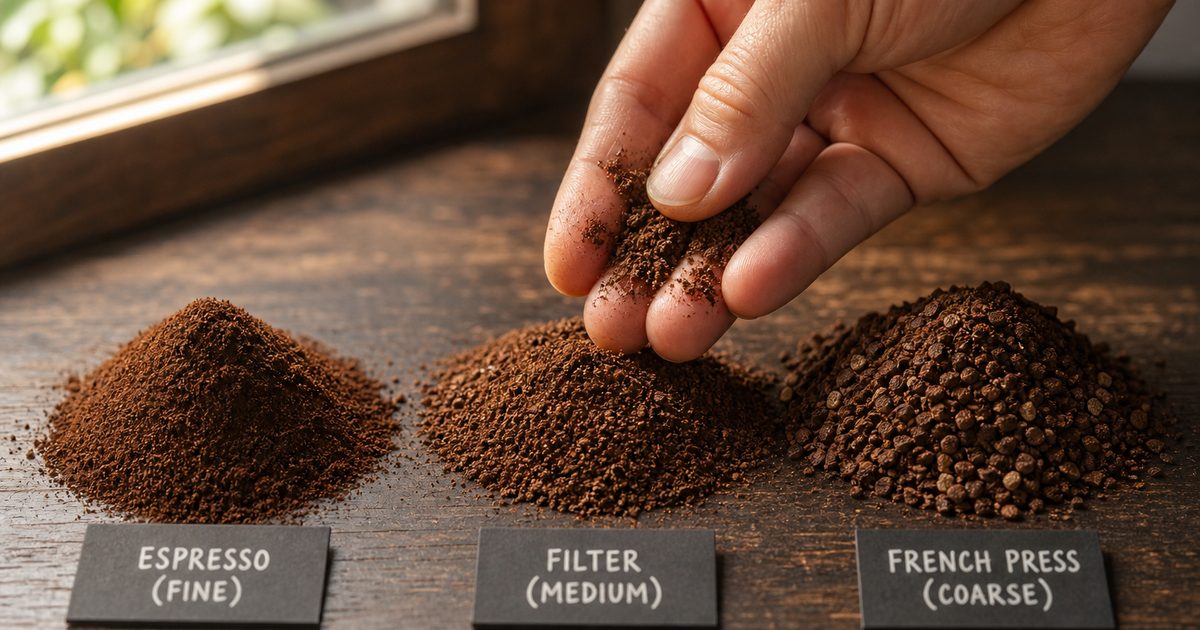 Maalgraad koffie kiezen: zo fijn of grof maal je voor espresso, filter en french press